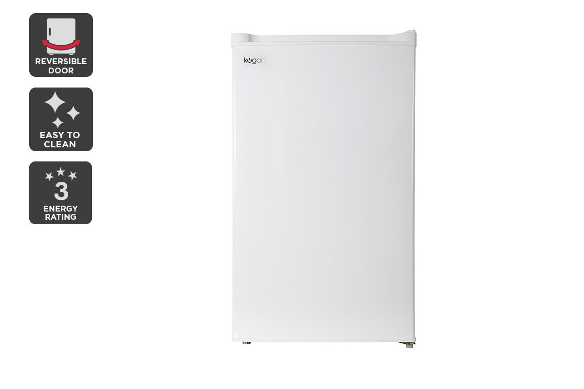 Kogan 84L Upright Freezer (White)