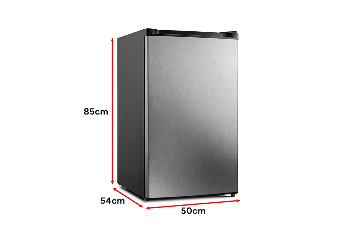 Kogan 84L Upright Freezer (Stainless Steel)