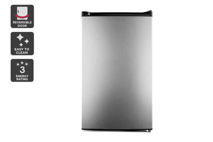 Kogan 84L Upright Freezer (Stainless Steel)