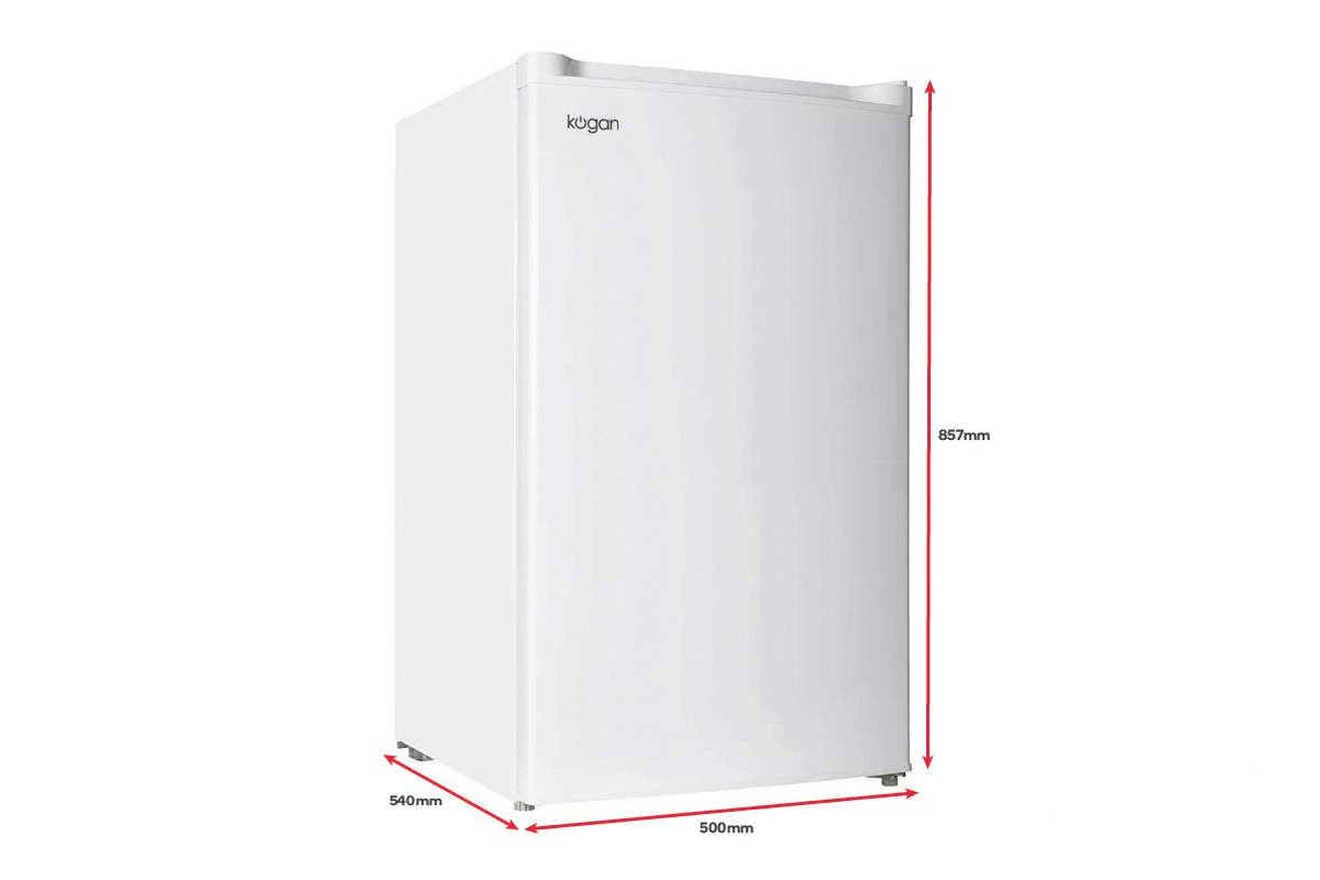 Kogan 84L Upright Freezer (White)