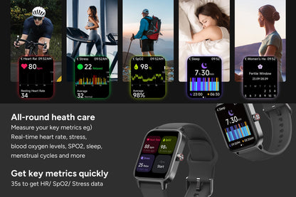 Kogan Active 4 Pro GPS Smart Sports Watch (Black)