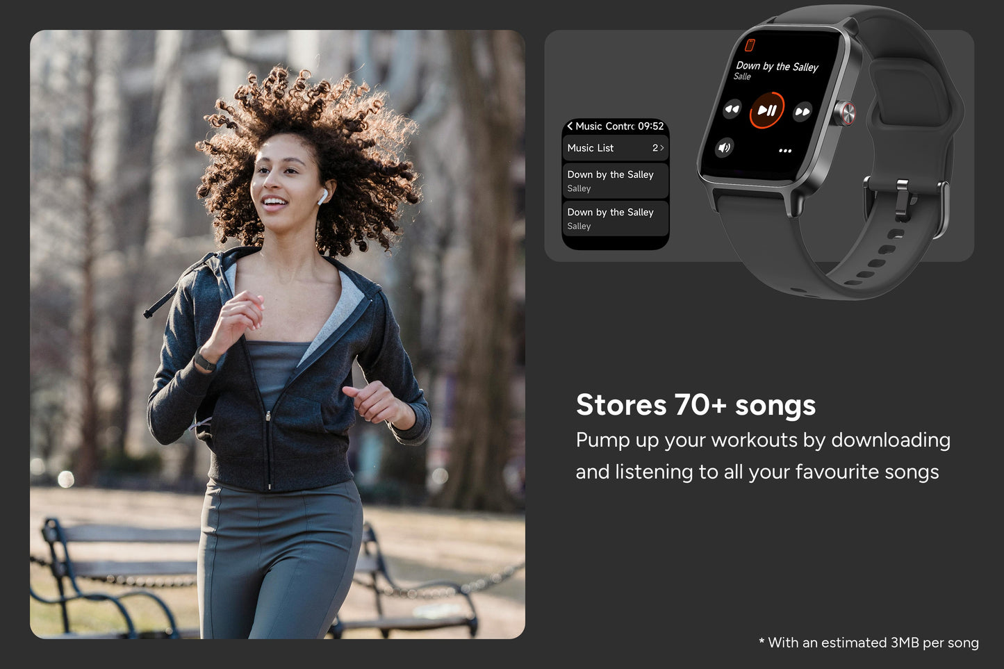 Kogan Active 4 Pro GPS Smart Sports Watch (Black)