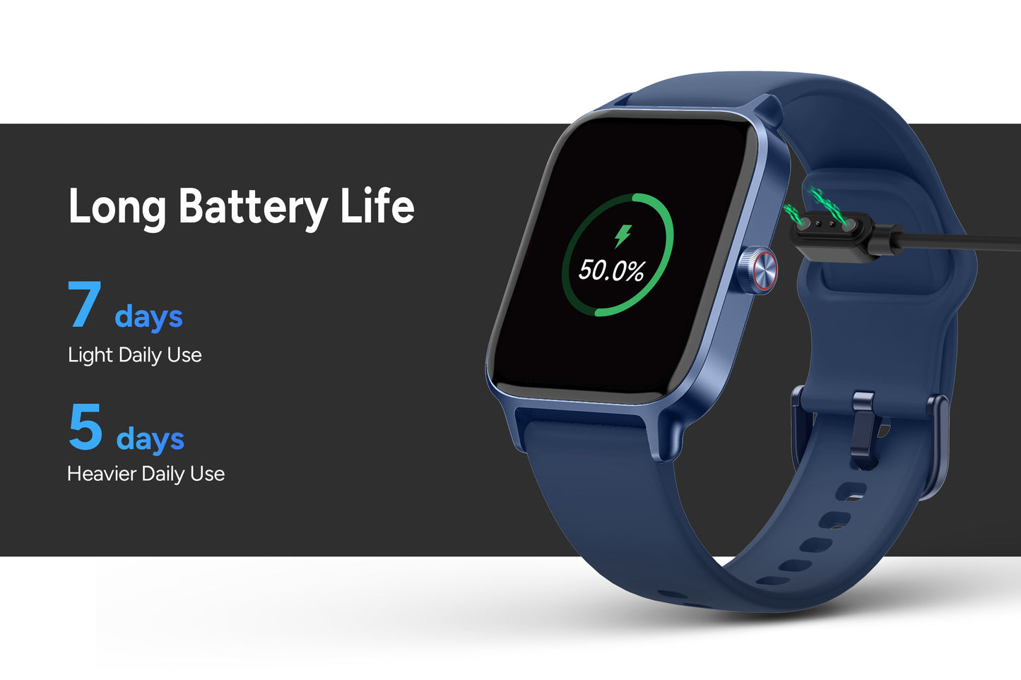 Kogan Active 4 Pro GPS Smart Sports Watch (Navy)