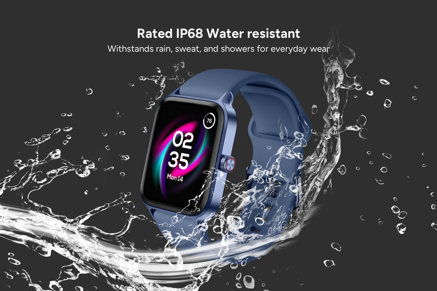 Kogan Active 4 Pro GPS Smart Sports Watch (Navy)