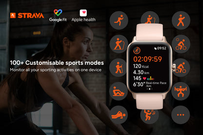 Kogan Active 4 Pro GPS Smart Sports Watch (Rose Gold)