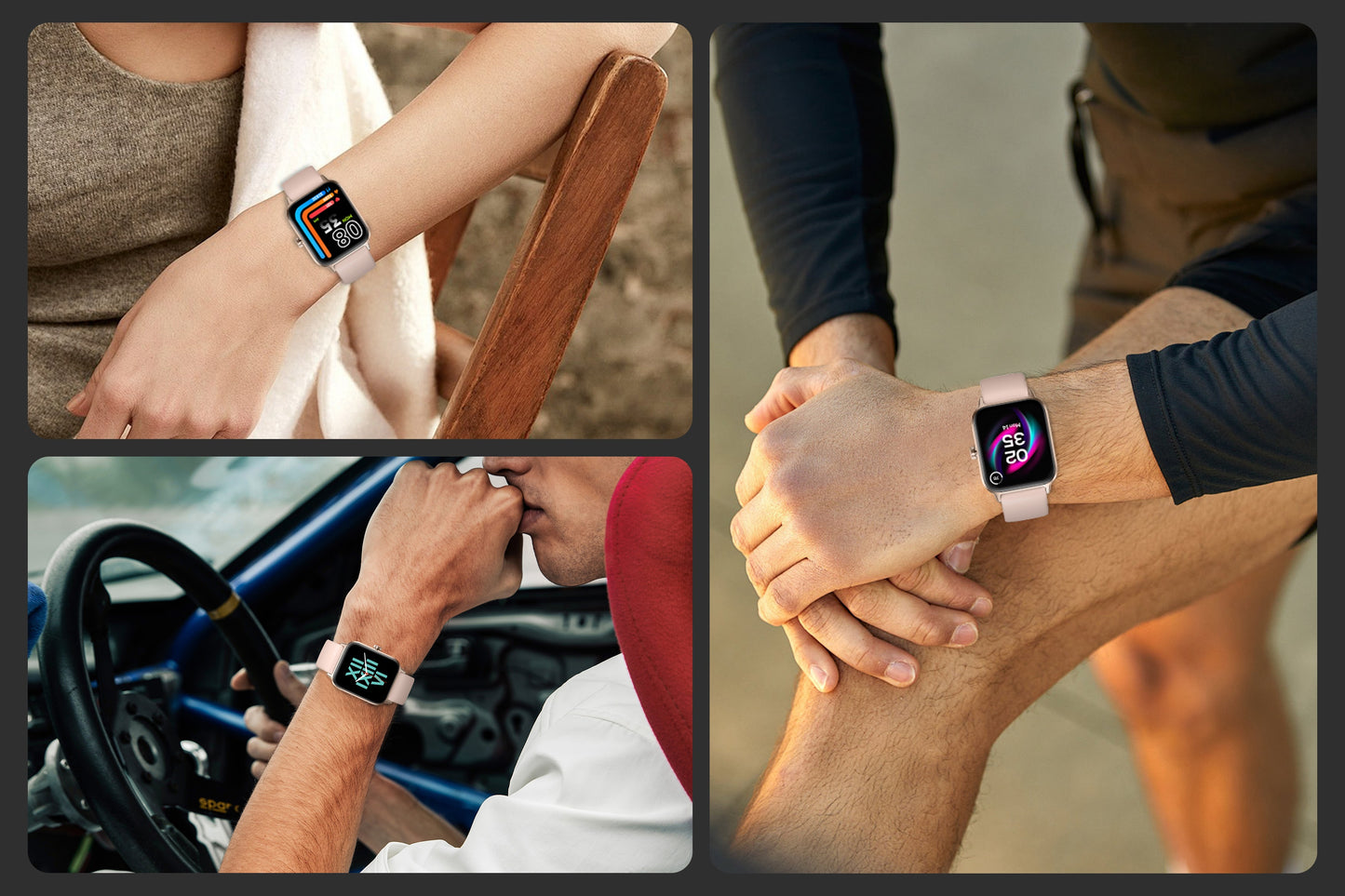 Kogan Active 4 Pro GPS Smart Sports Watch (Rose Gold)