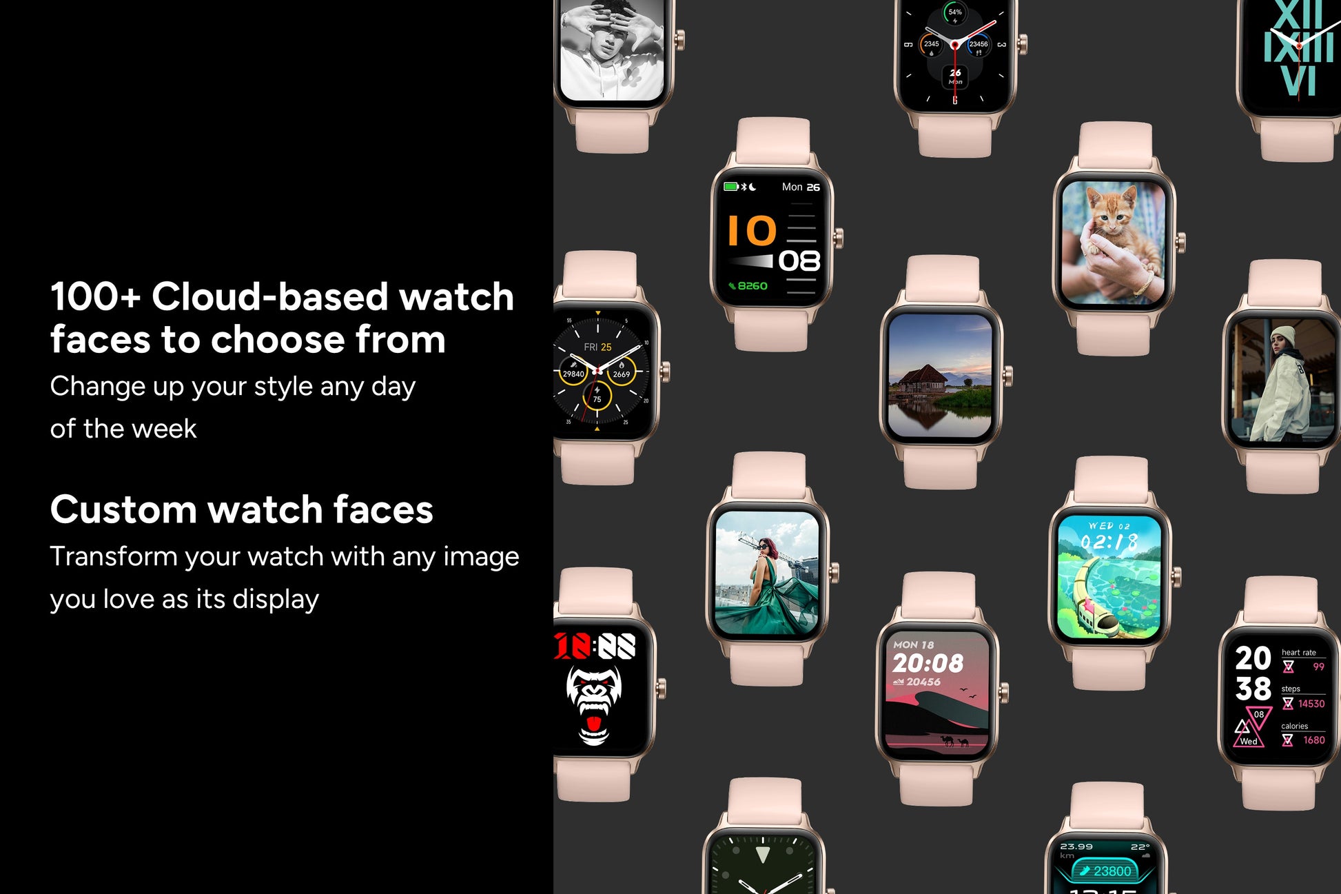 Kogan Active 4 Pro GPS Smart Sports Watch (Rose Gold)