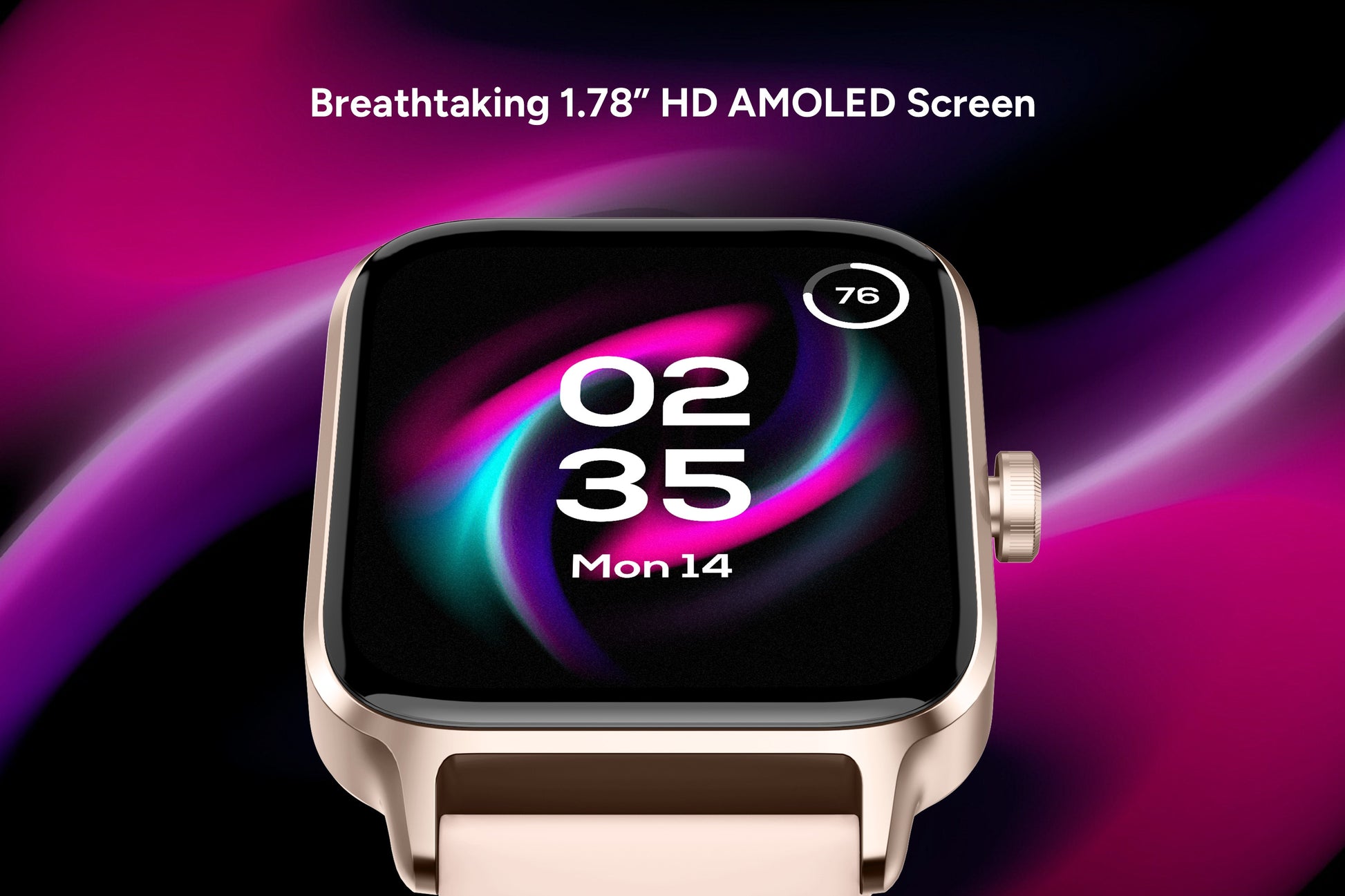 Kogan Active 4 Pro GPS Smart Sports Watch (Rose Gold)