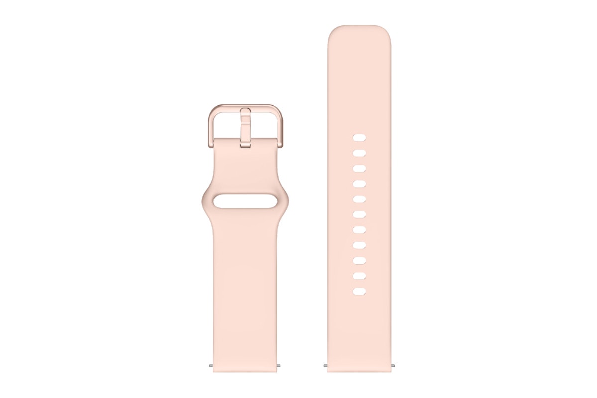 Silicone Strap for Kogan Active 4 Pro GPS Smart Sports Watch (Rose Gold)