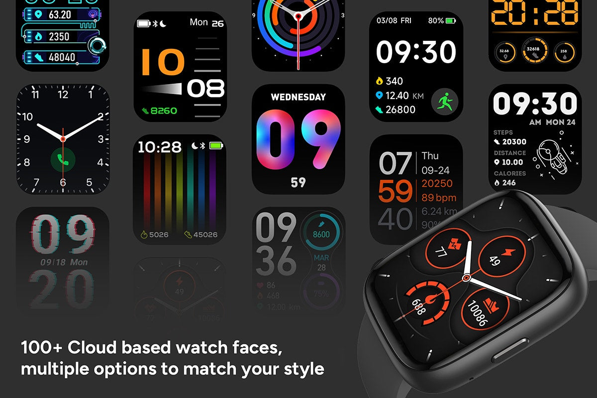 Kogan Active 4 SE Smart Watch (Graphite)