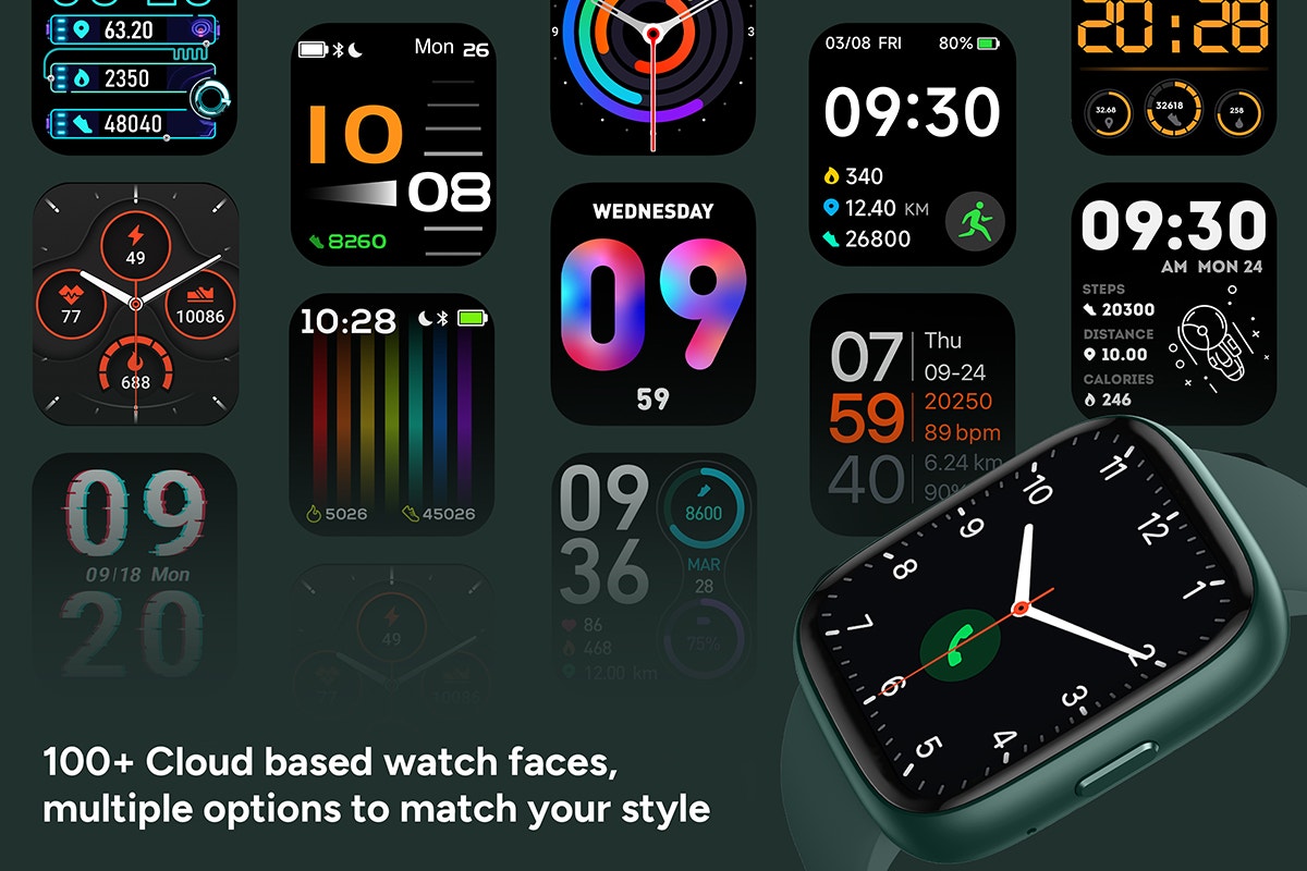 Kogan Active 4 SE Smart Watch (Alpine Green)