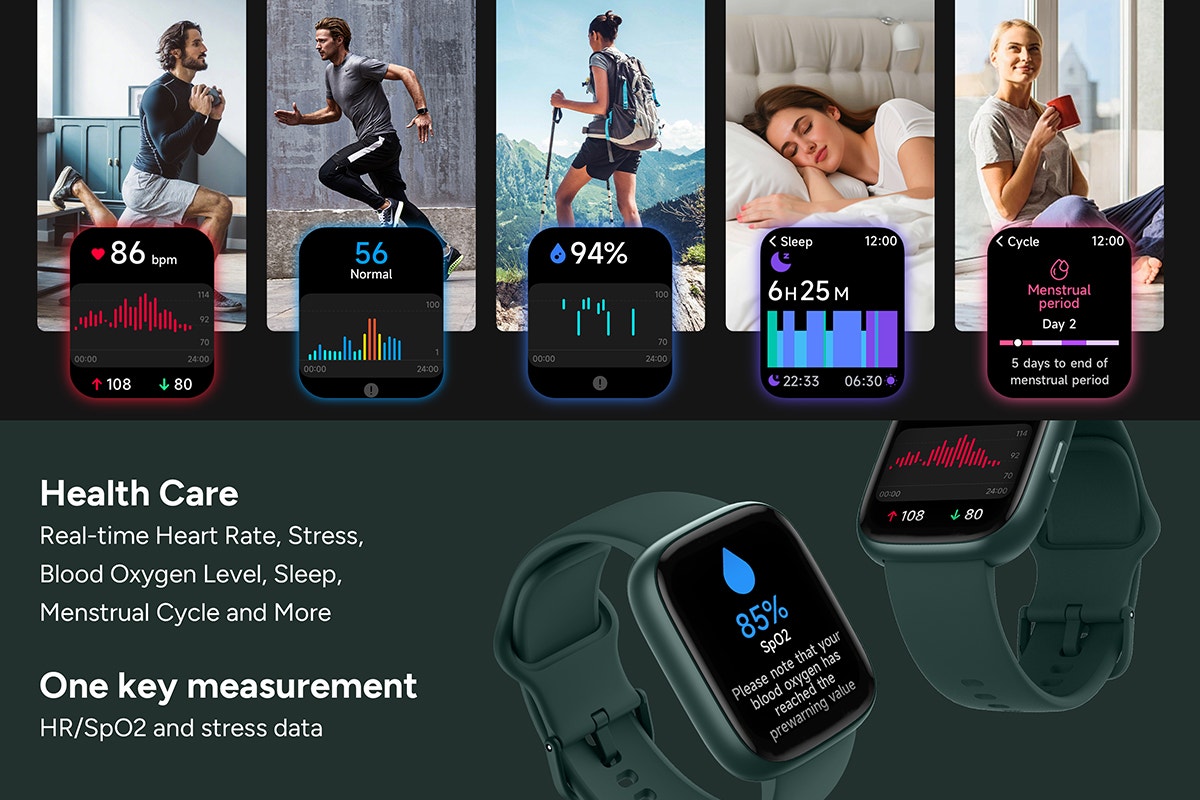 Kogan Active 4 SE Smart Watch (Alpine Green)