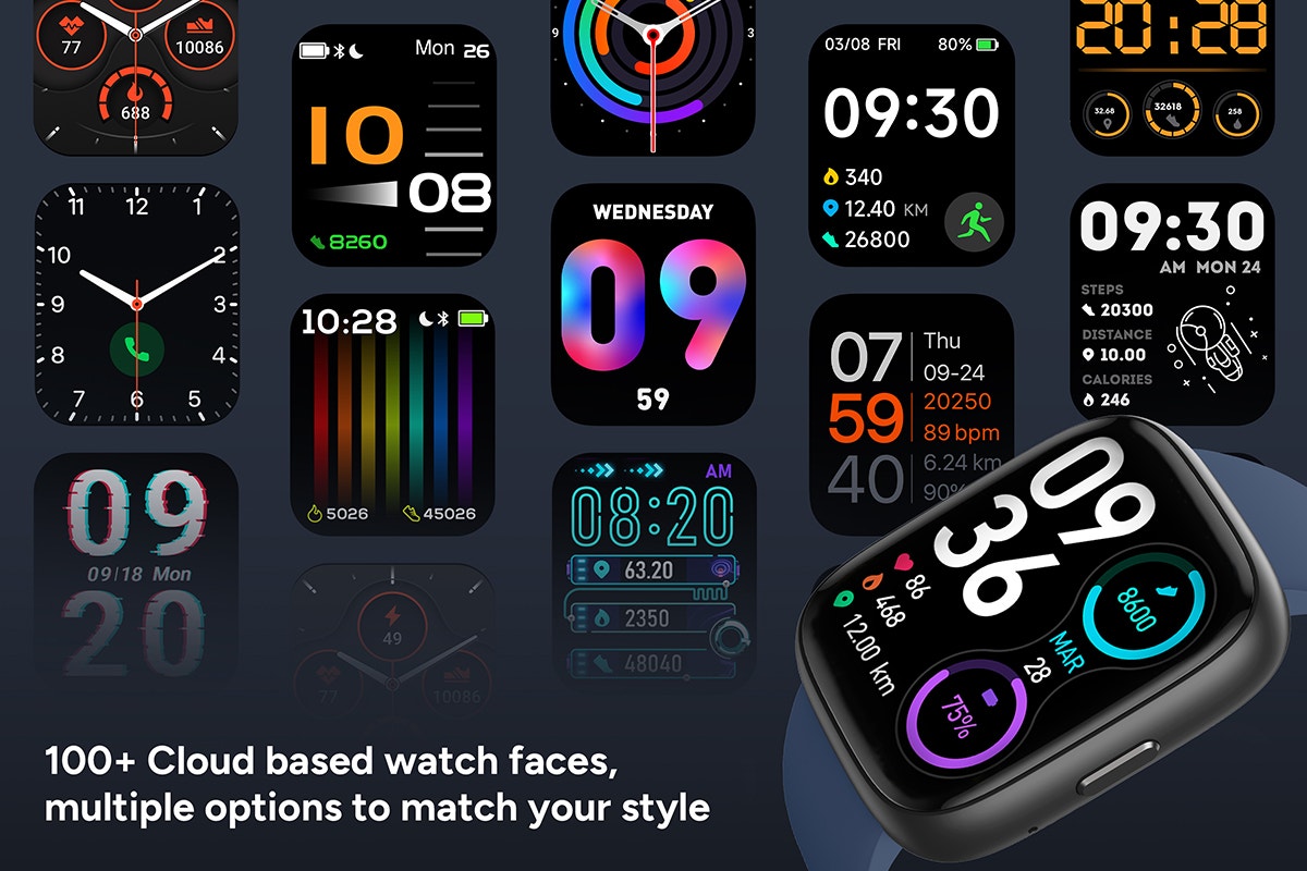 Kogan Active 4 SE Smart Watch (Admiral Blue)