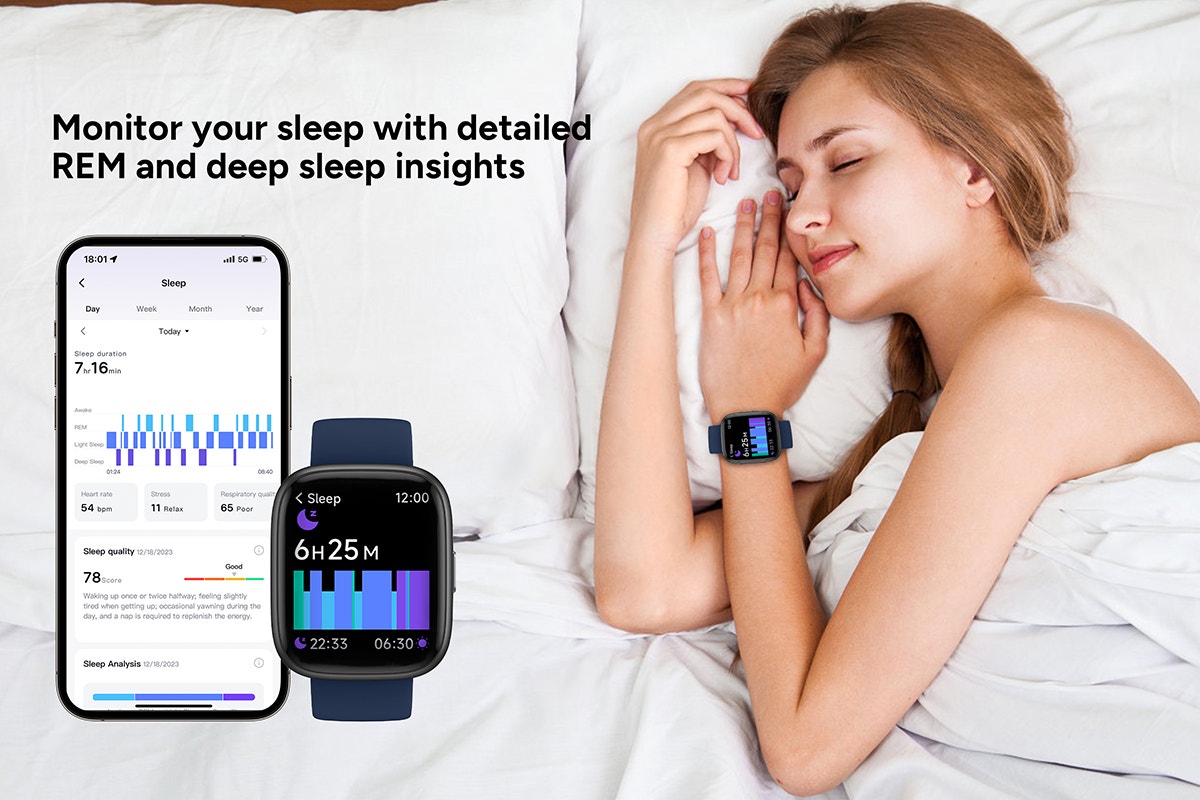 Kogan Active 4 SE Smart Watch (Admiral Blue)