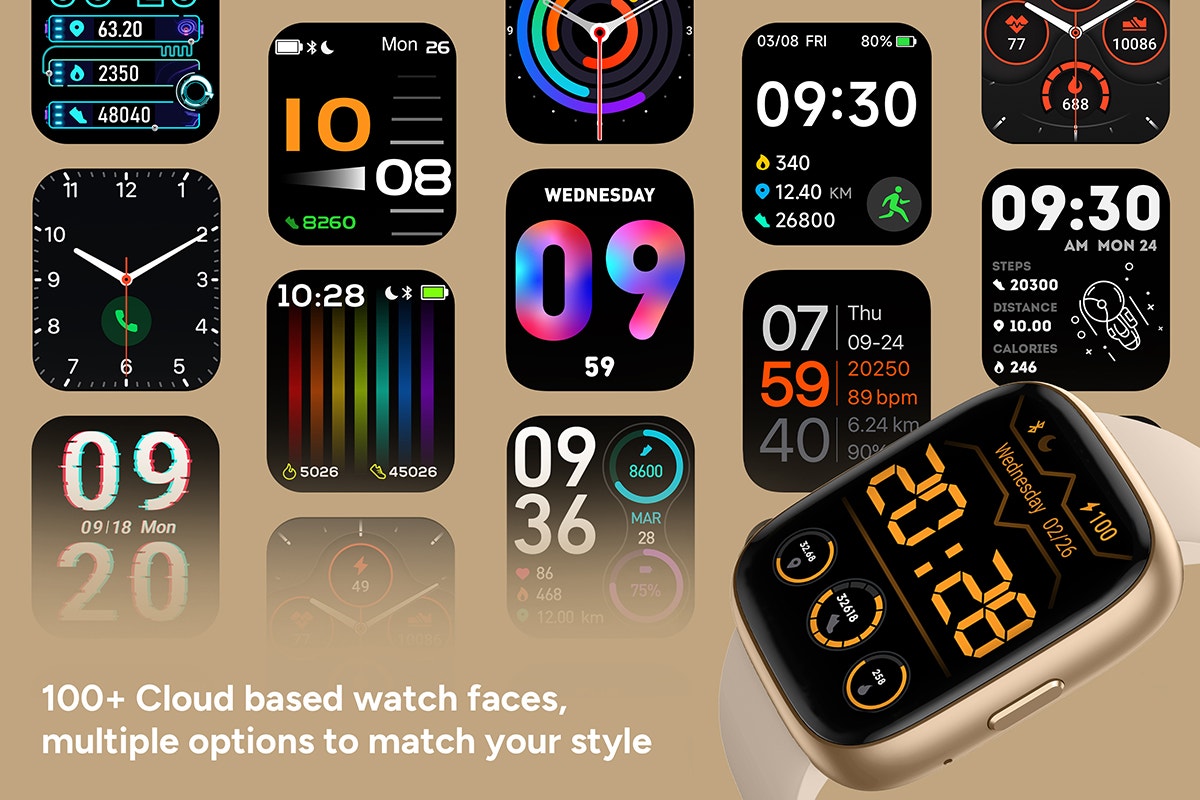 Kogan Active 4 SE Smart Watch (Champagne)