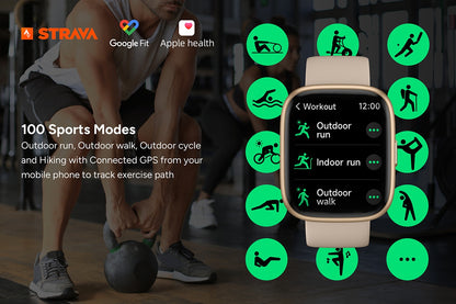 Kogan Active 4 SE Smart Watch (Champagne)