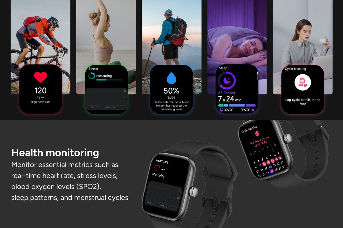 Kogan Active 4 Smart Watch (Black)