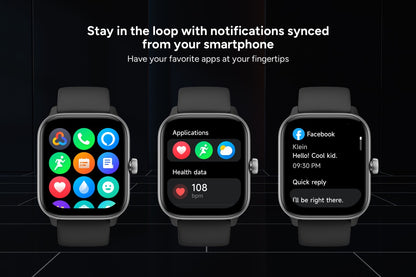 Kogan Active 4 Smart Watch (Black)