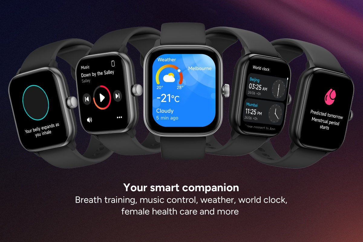 Kogan Active 4 Smart Watch (Black)