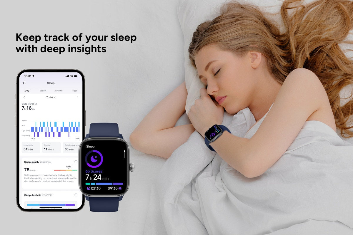 Kogan Active 4 Smart Watch (Navy)