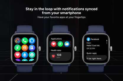 Kogan Active 4 Smart Watch (Navy)