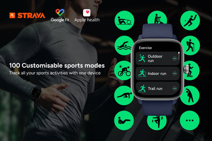 Kogan Active 4 Smart Watch (Navy)
