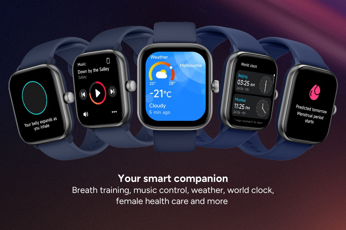 Kogan Active 4 Smart Watch (Navy)