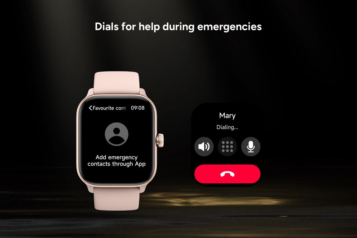 Kogan Active 4 Smart Watch (Rose Gold)