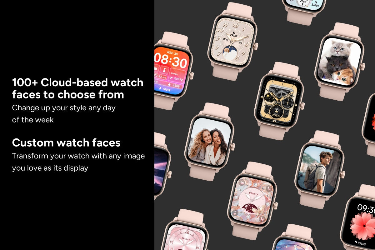 Kogan Active 4 Smart Watch (Rose Gold)