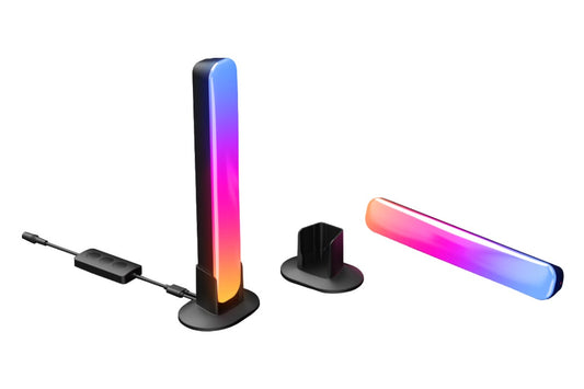 Kogan SmarterHome RGBIC Smart LED Ambient Bar Light - 2 Pack