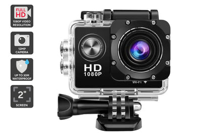 Kogan 1080P Action Camera Waterproof with Case