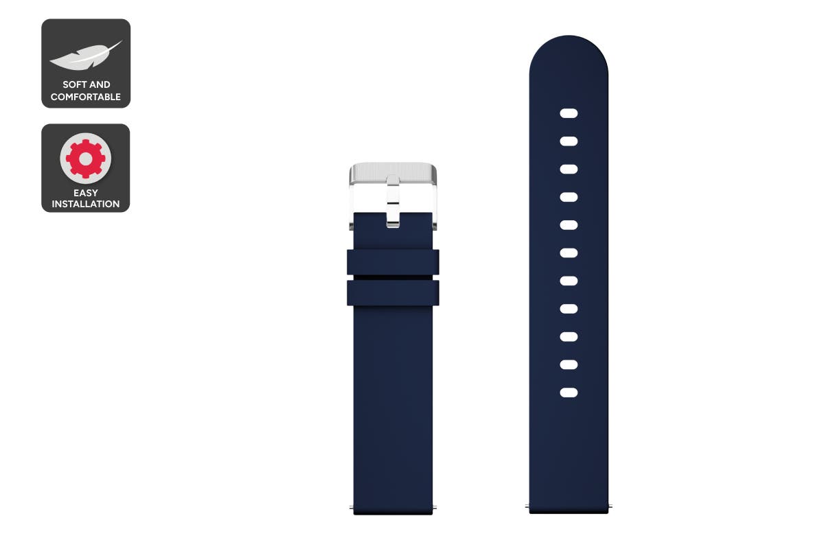 Silcone Strap for Kogan Active Lite 2 (Navy)