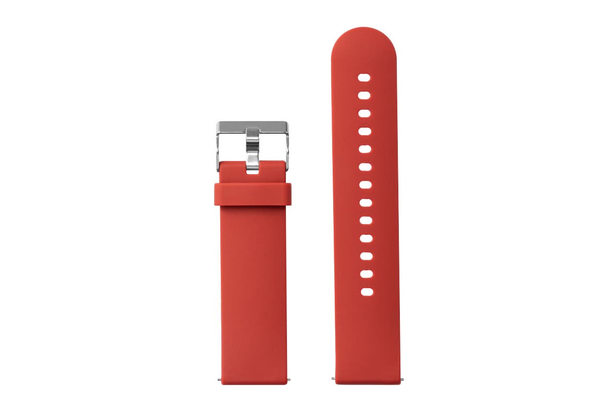 Silicone Strap for Kogan Active 3 Pro Smart Watch (Red)