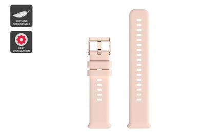 Kogan Active Slim Silicone Strap  - Rose Gold