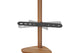 Kogan Oslo Studio Stand with Shelf for 45" - 65" TVs (Walnut)