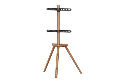 Kogan Oslo Studio Stand with Shelf for 45" - 65" TVs (Walnut)