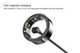 Kogan Aura Smart Ring (Black; Size 7)