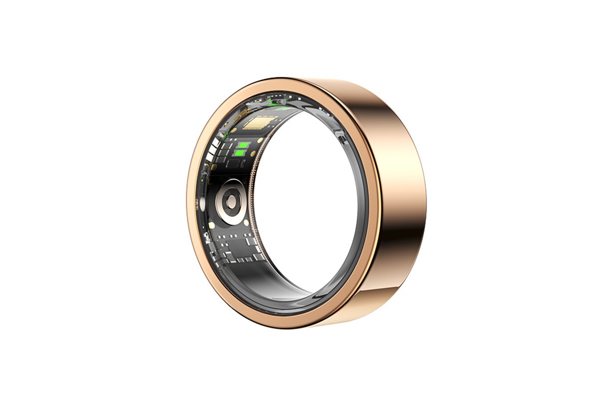 Kogan Aura Smart Ring (Rose Gold, Size 12)