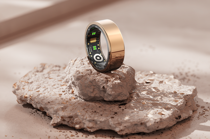 Kogan Aura Smart Ring (Rose Gold, Size 12)
