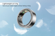 Kogan Aura Smart Ring (Silver; Size 7)