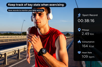 Kogan Aura Ti Smart Ring (Titanium, Silver, Size 13)