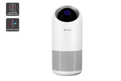 Sterra Moon™ True HEPA-13 Ion Air Purifier (Snow White)