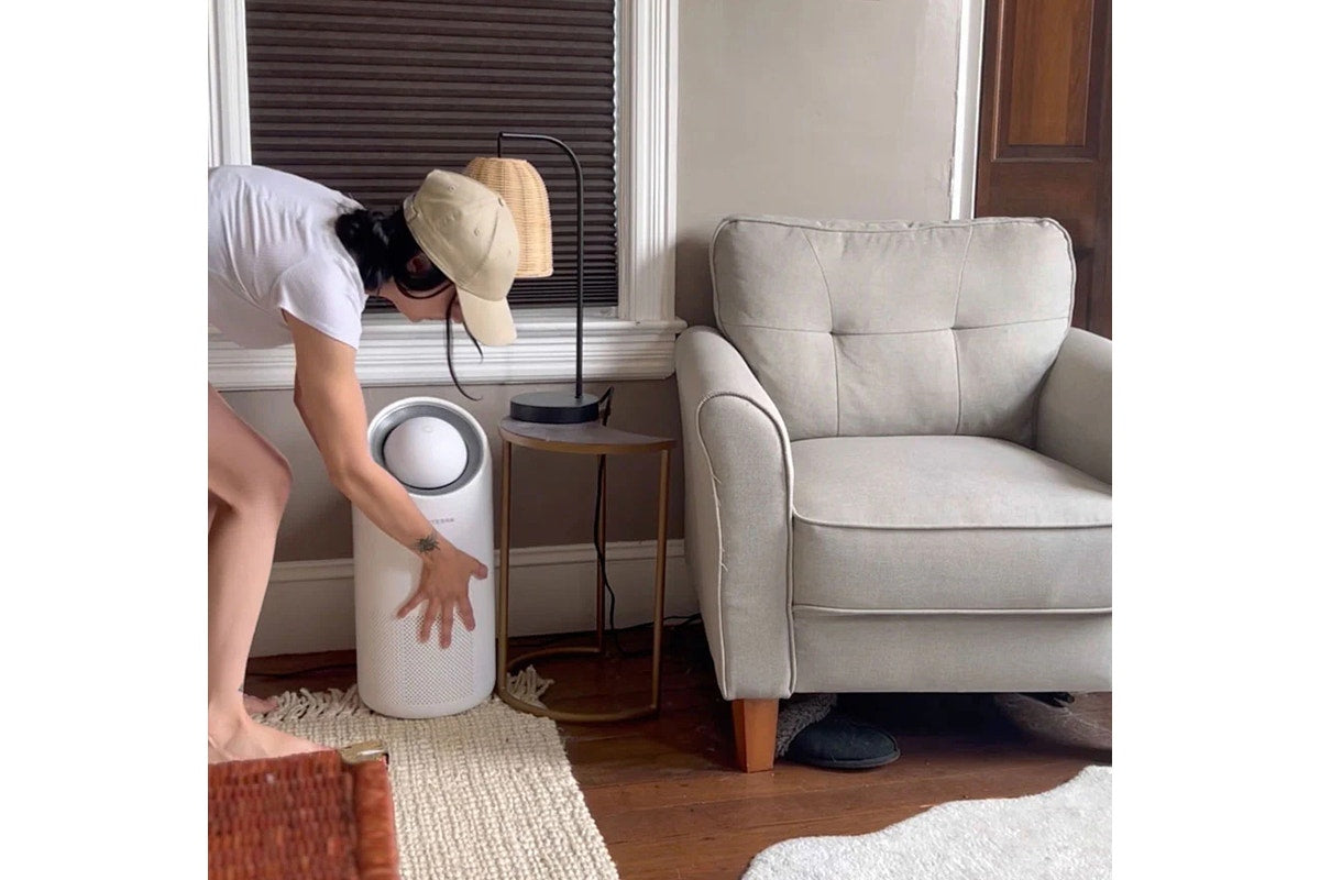 Sterra Moon™ True HEPA-13 Ion Air Purifier (Snow White)