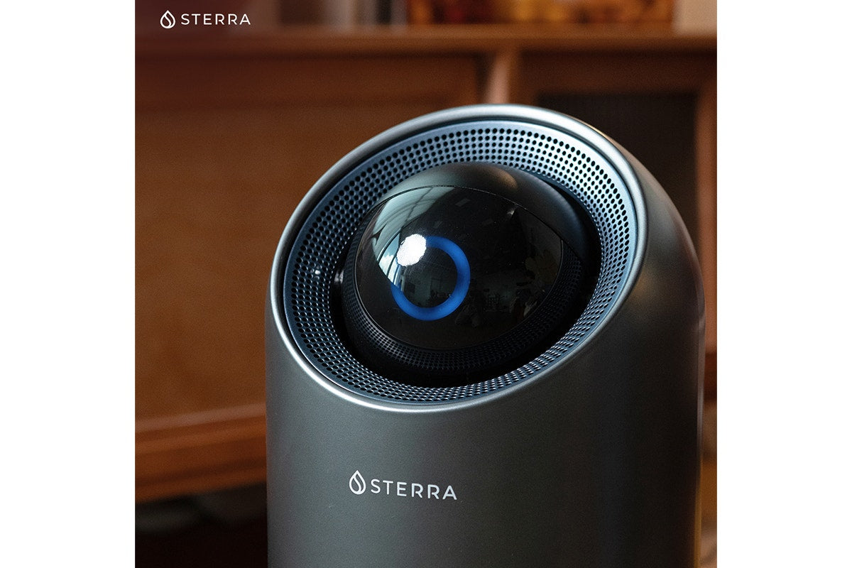 Sterra Moon™ True HEPA-13 Ion Air Purifier (Space Grey)