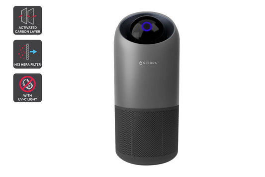 Sterra Moon™ True HEPA-13 UV Air Purifier (Space Grey)