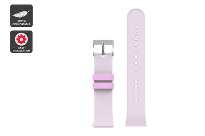 Silicone Strap for Kogan Aura Smart Watch  - Purple)