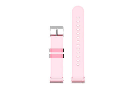Strap for Kogan Aura Smart Watch - Pink Transparent)