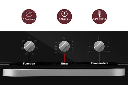 Kogan 60cm Electric Built-in Oven (5 Functions)