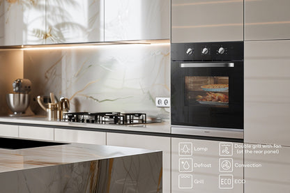 Kogan 60cm Electric Built-in Oven (5 Functions)