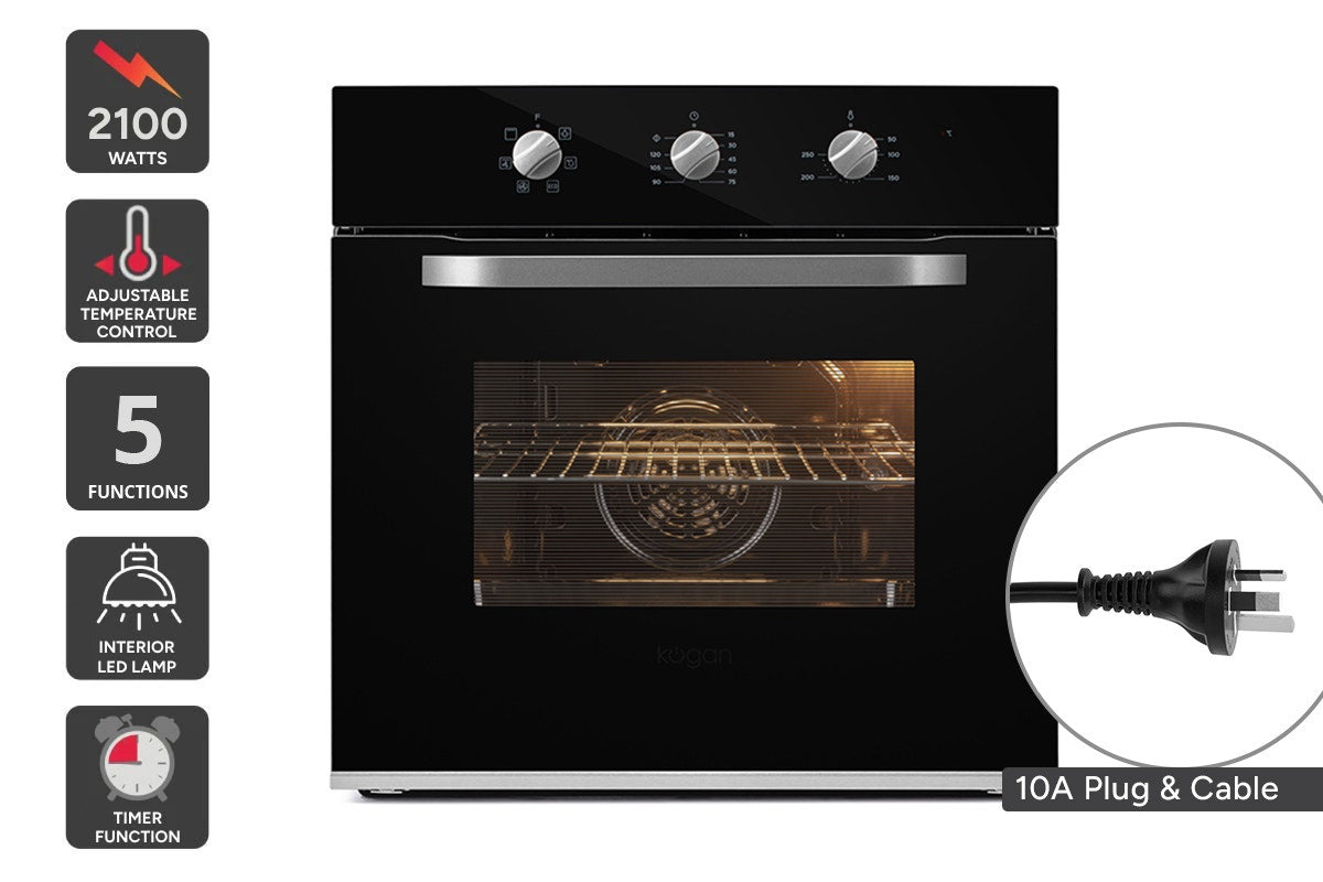 Kogan 60cm Electric Built-in Oven (5 Functions)
